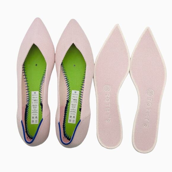 Rothy’s The Point‎ in Blush Pink Women’s Size 8.5 - Picture 7 of 10